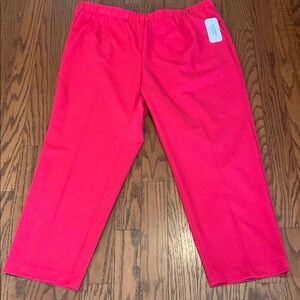 Allison Daley Hot Pink Straight Leg Pants